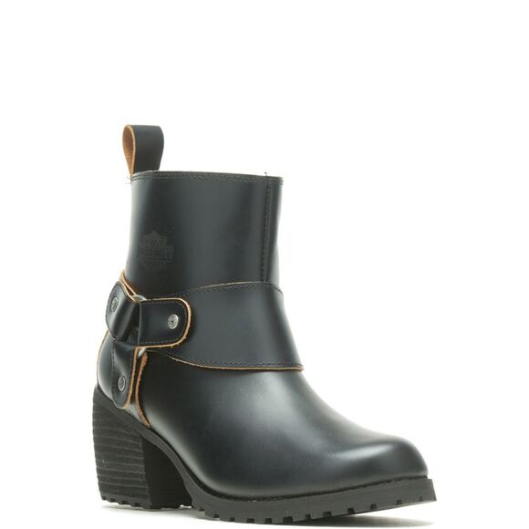 Harley-Davidson Womens Lalanne Harness Black Boots (NWT) - Picture 2 of 7